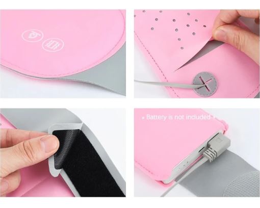 HEATED BELT FOR MENSTRUAL PAIN AND CRAMPS