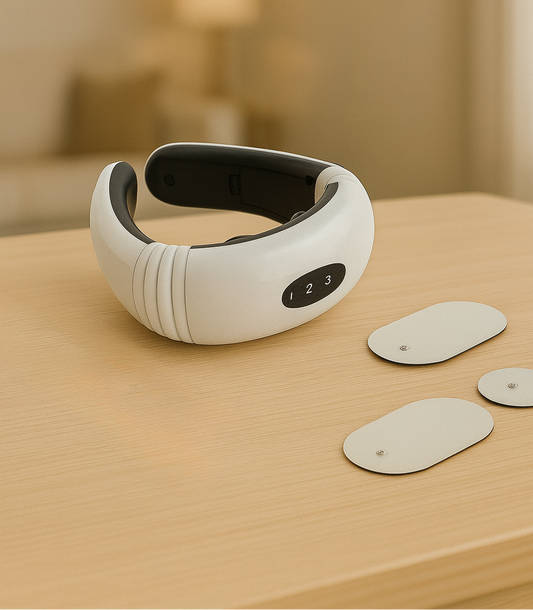 MASAJEADOR DE CUELLO Y ESPALDA ELECTROMAGNÉTICO