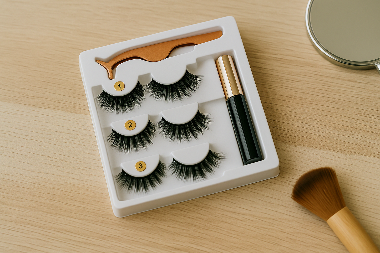 PESTAÑAS MAGNÉTICAS REUTILIZABLES (PACK 3 PARES)